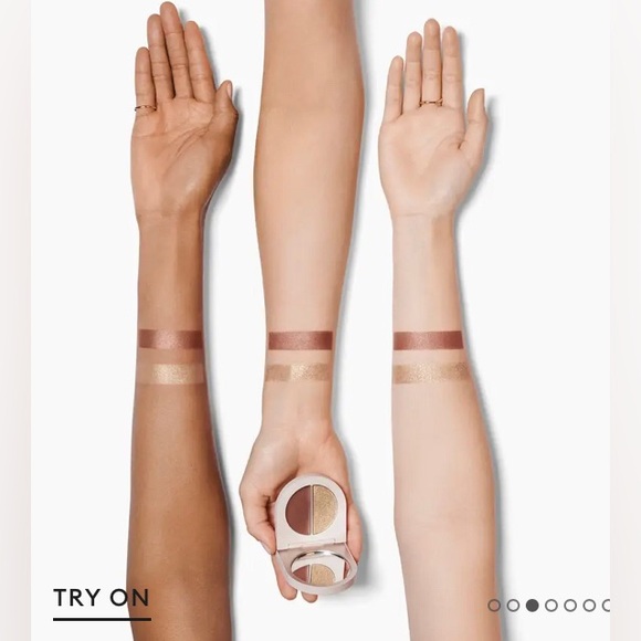 ROSE INC. SATIN & SHIMMER DUET EYESHADOW - Satin Copper & Copper Shimmer - Picture 3 of 12